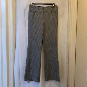 Express Sz 0R Editor Pinstripe Dress Pants